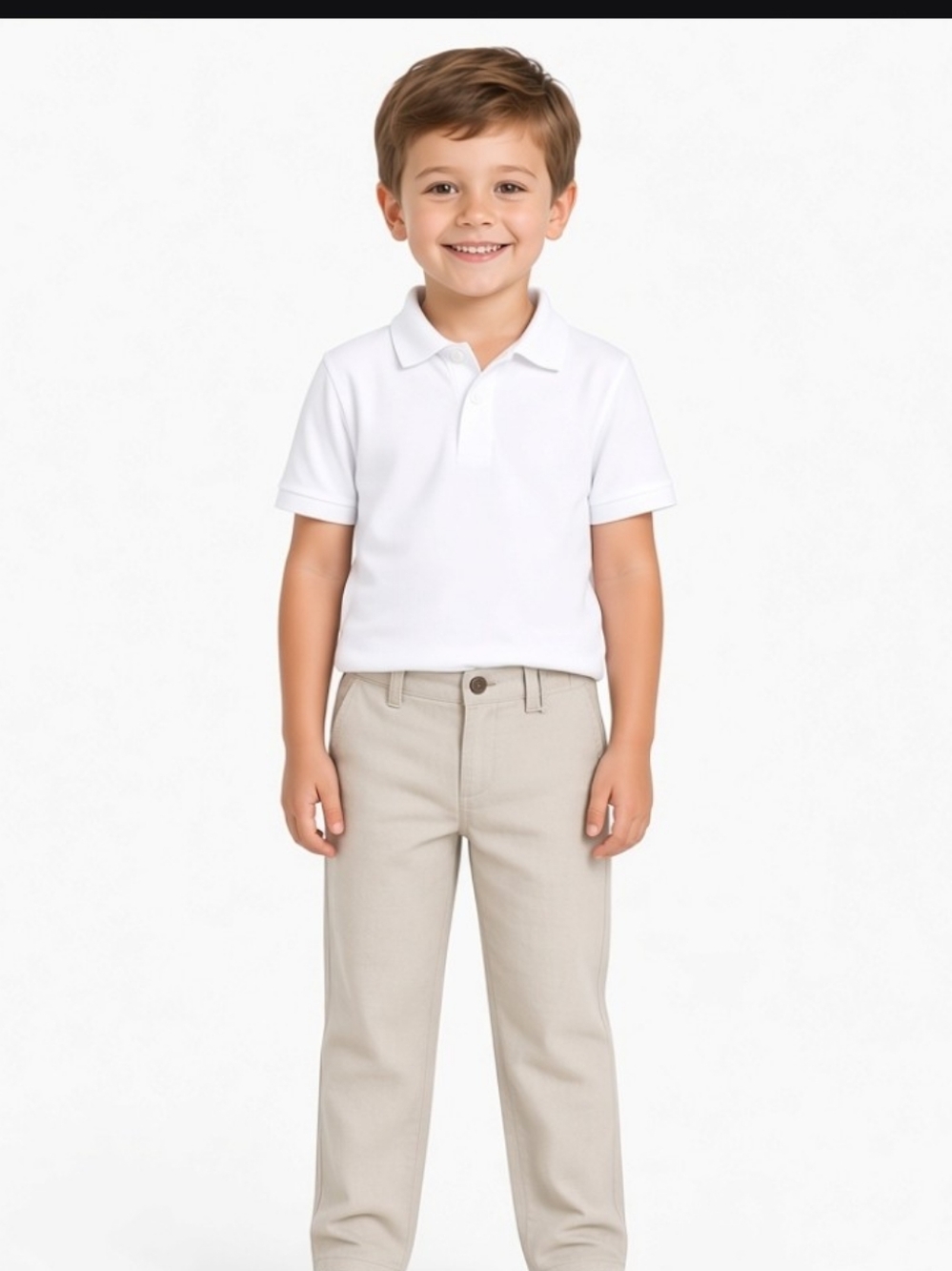 Nwt Cat & Jack Reinforced Knee Adjustable Waist Pants Boys Size 12 Linen Pant